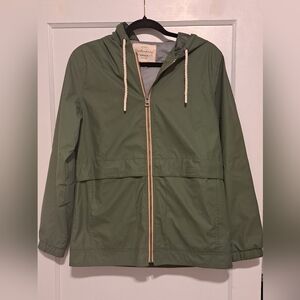 Women's Green Waterproof Jacket